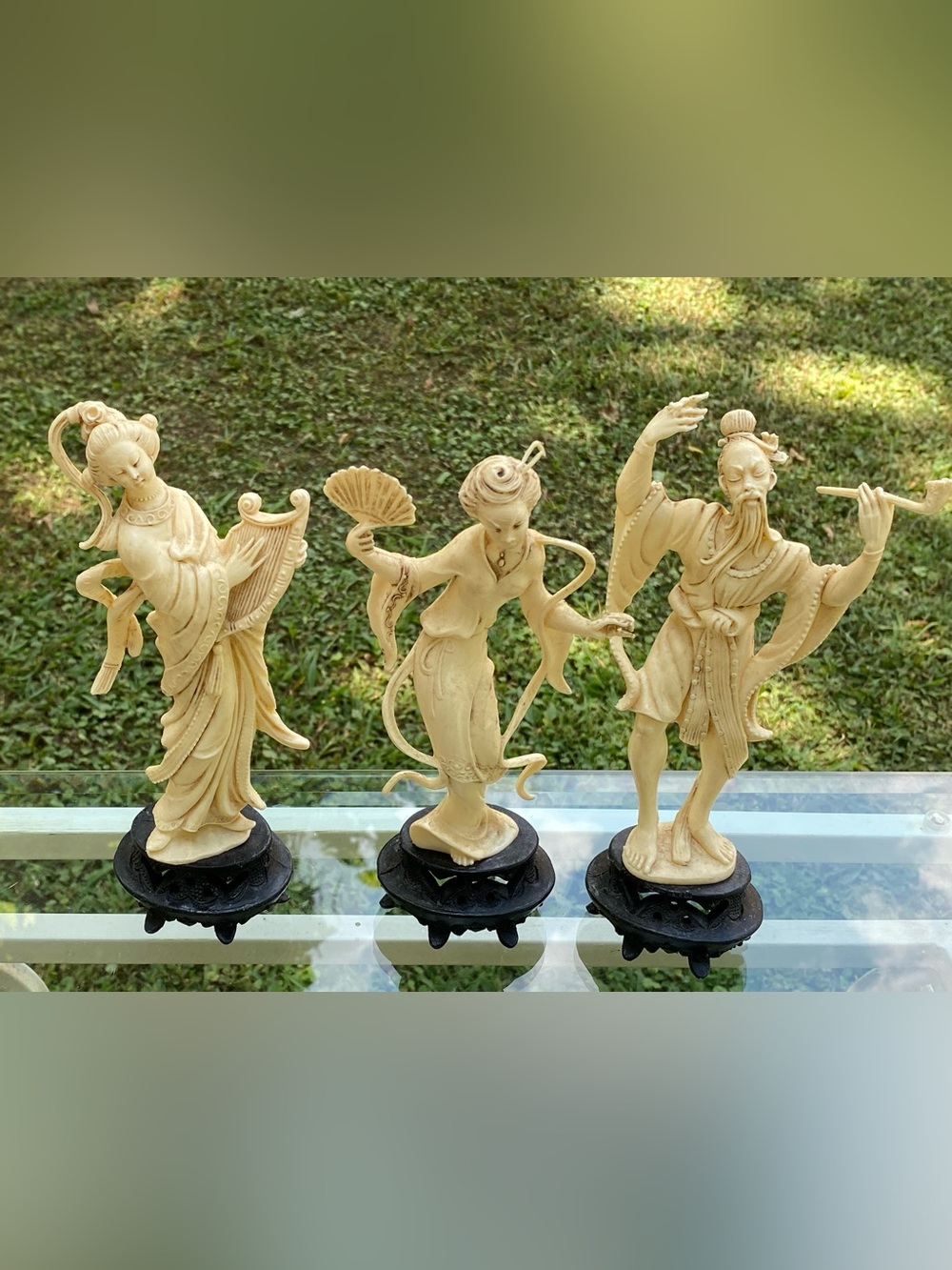 Vintage Fontanini Depose Asian Figures
